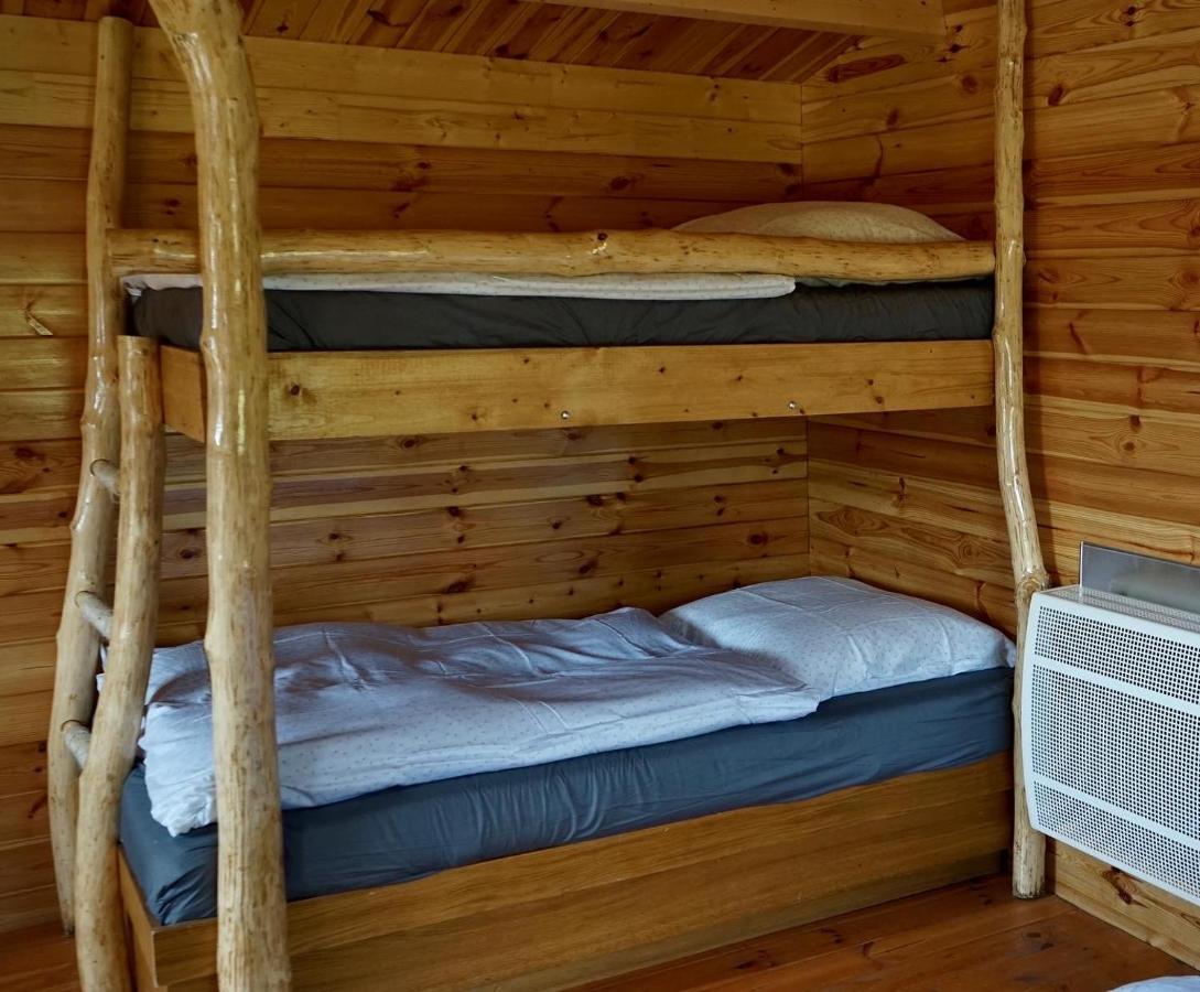 Cozy Wood Hut On The Farm Villa Třebívlice Kültér fotó